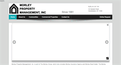 Desktop Screenshot of morleypm.com